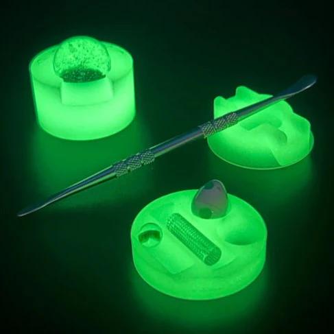 Dabber Dock Combo Kit - Color:Glow in the Dark