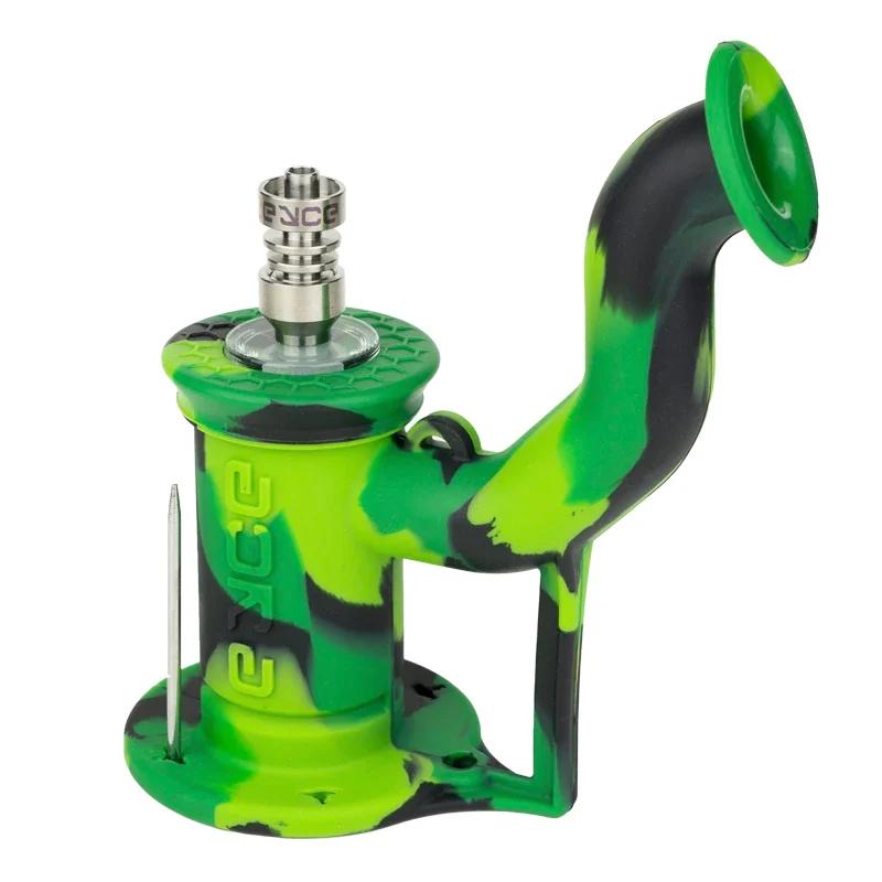 Eyce Indestructible Silicone Dab Rig 2.0 - Color:Jungle