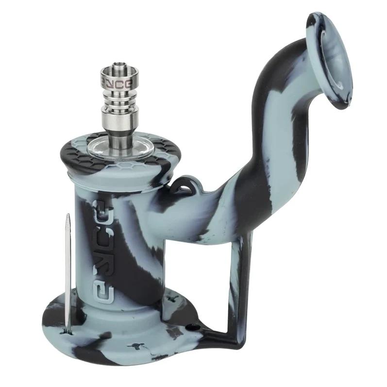 Eyce Indestructible Silicone Dab Rig 2.0 - Color:Smoke