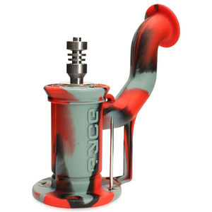 Eyce Indestructible Silicone Dab Rig 2.0 - Color:Urban Red
