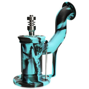 Eyce Indestructible Silicone Dab Rig 2.0 - Color:Epic Teal