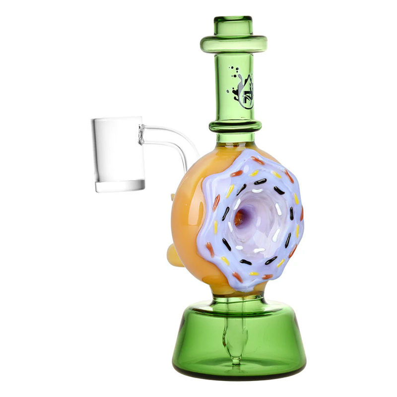 Pulsar 6.75” Delightful Donut Dab Rig - Style:Wildberry Frosted Donut