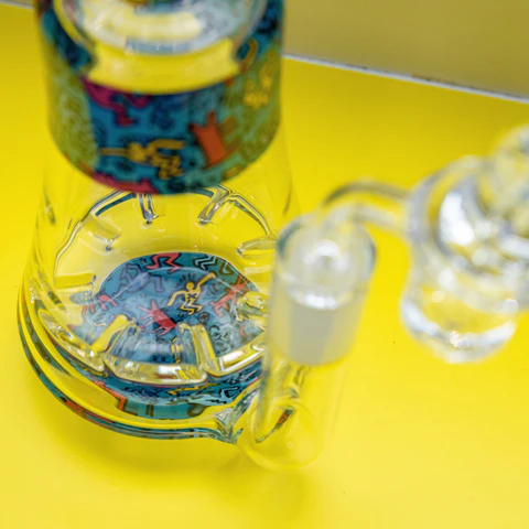 K. Haring Glass Dab Rig