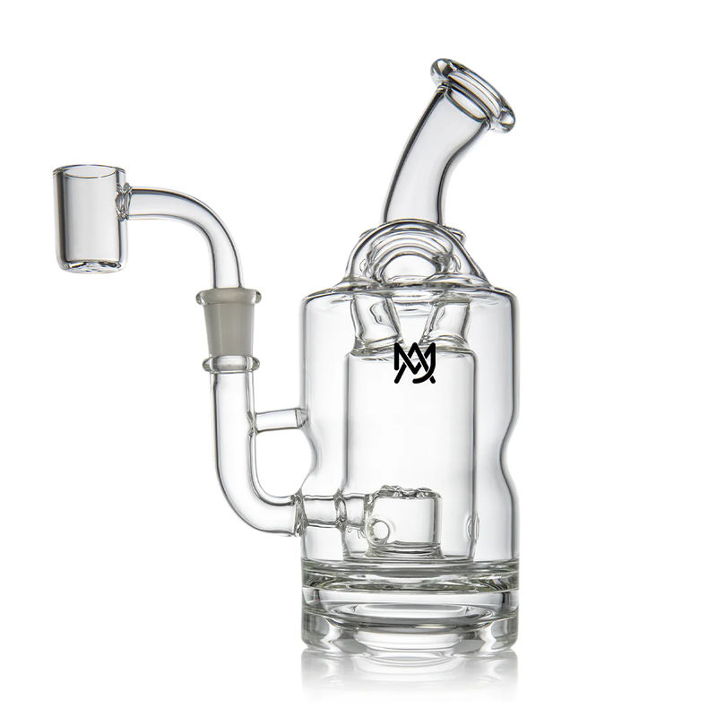 MJ Arsenal Turbine Mini Dab Rig - Color:Clear