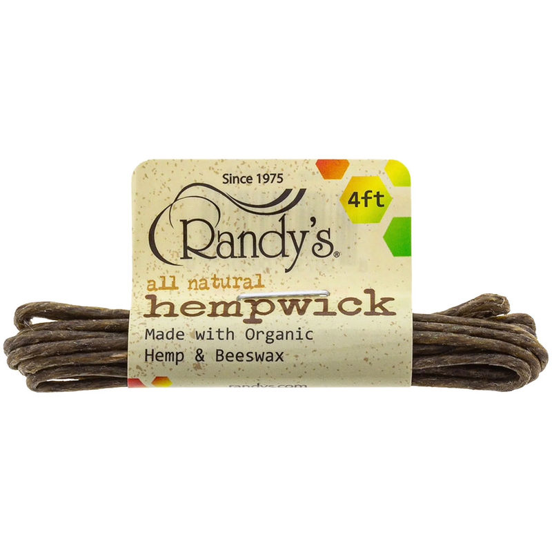 Randy’s All-Natural Hemp Wick - 4 ft Bundle