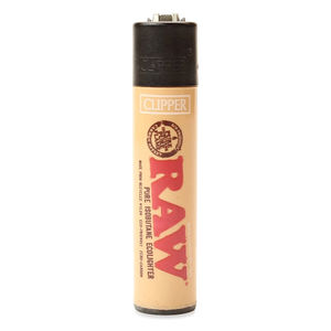 Raw® Refillable Clipper Lighter w. Integrated Poker ? - Quantity:Single