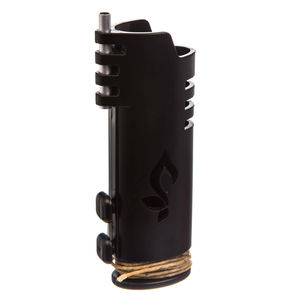 Hemplights Wrapper Hemp Wick Lighter Case - Color:Black