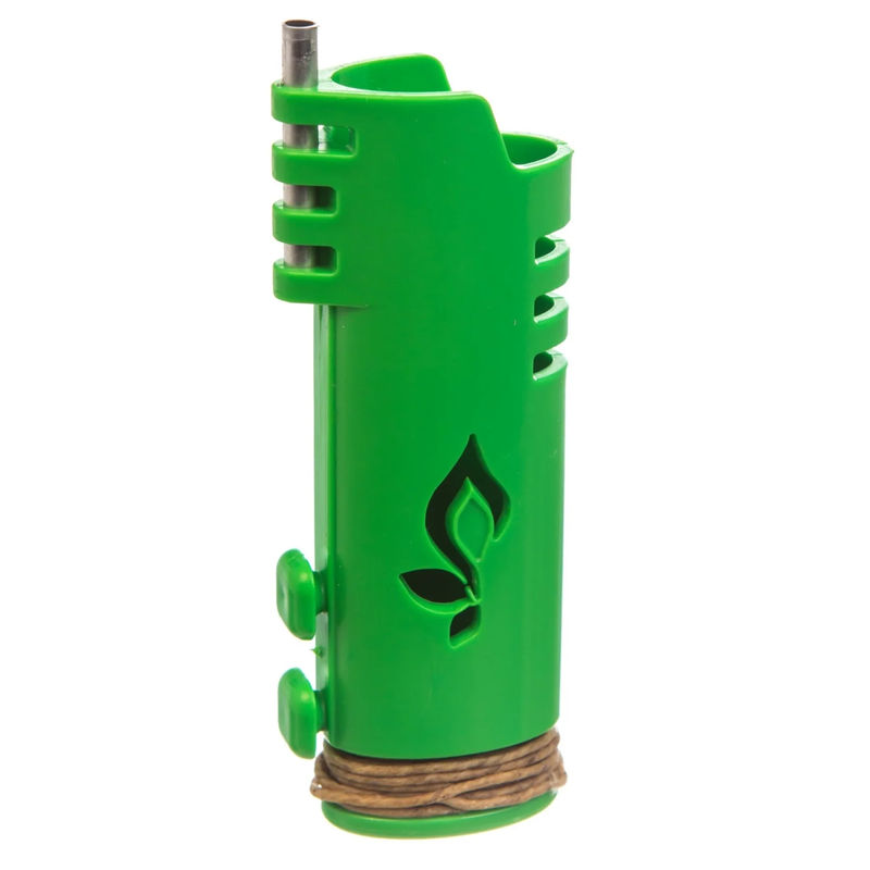 Hemplights Wrapper Hemp Wick Lighter Case - Color:Light Green