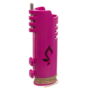 Hemplights Wrapper Hemp Wick Lighter Case - Color:Purple