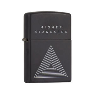 Higher Standards x Zippo® Triangle Lighter ? - Color:Black