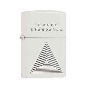 Higher Standards x Zippo® Triangle Lighter ? - Color:White