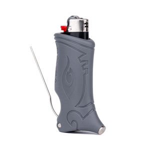Toker Poker Lighter Sleeve - Color:Grey