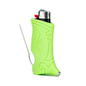 Toker Poker Lighter Sleeve - Color:Lime Green