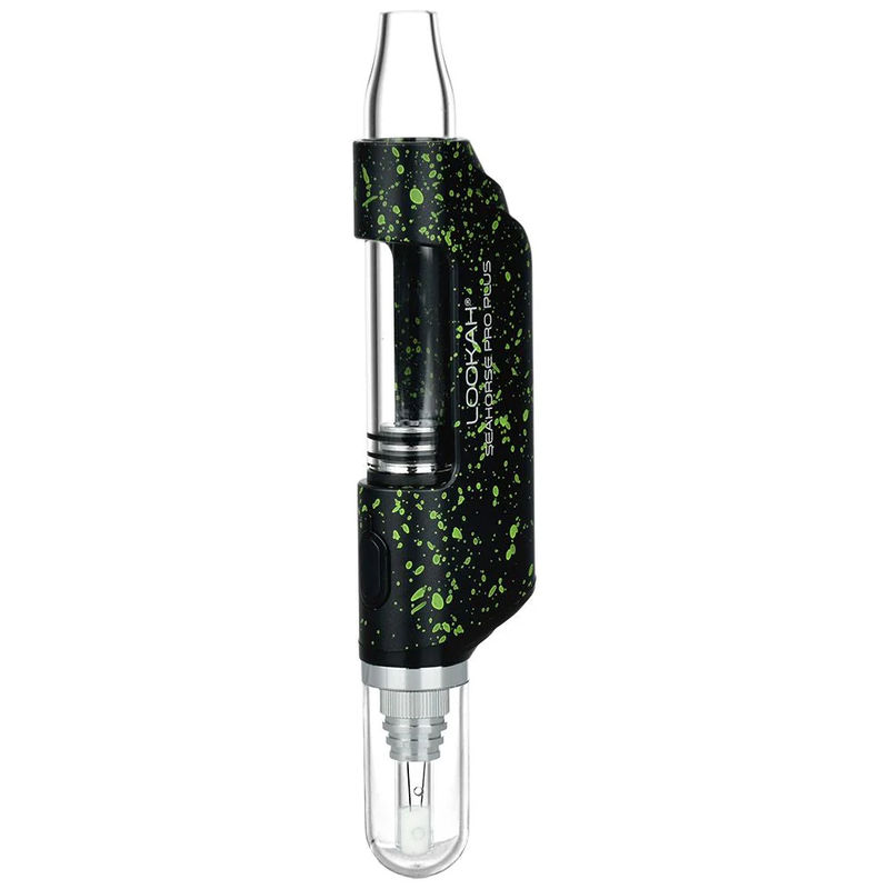 Lookah Seahorse Pro Plus Electric Dab Pen Kit  ?? - Color:Lookah Black Green Spatter
