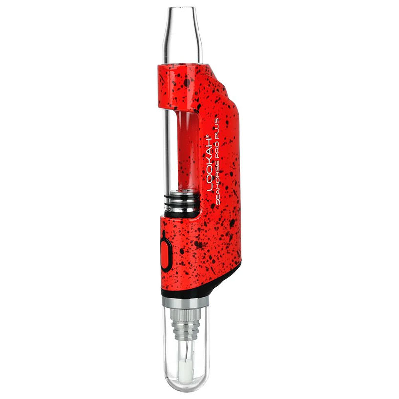 Lookah Seahorse Pro Plus Electric Dab Pen Kit  ?? - Color:Lookah Red Black Spatter
