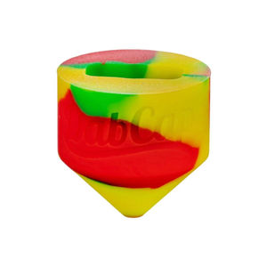 DabCap V4 - Fully Universal Vape to Bong Adapter - Color:Rasta