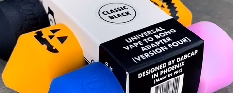 Dabcap v4 Vape to Water Pipe Adapter