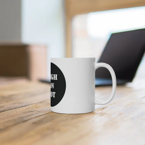 High On Pot Ceramic Coffee Mug