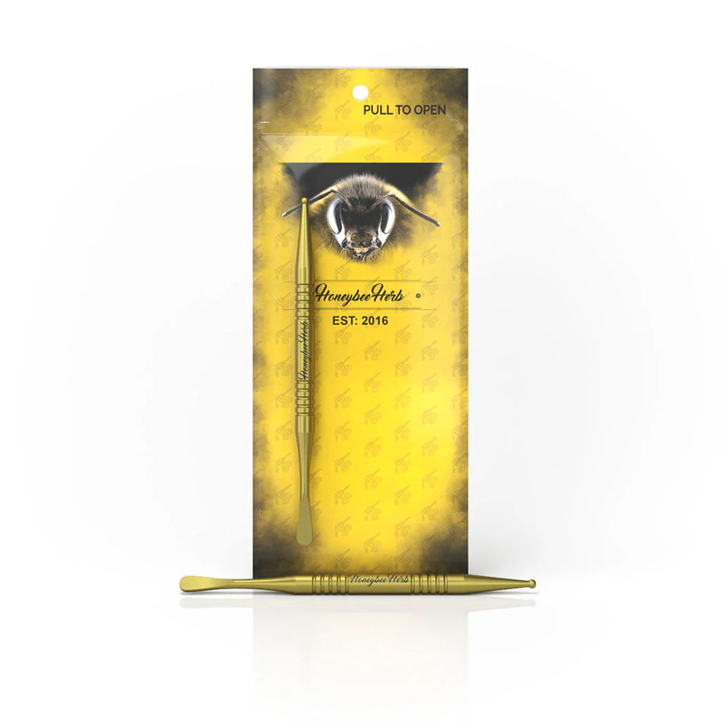 Honeybee Herb Titanium Dab Tools - Style:concentrate - Color:Gold - Size:.