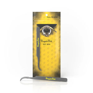 Honeybee Herb Stainless Steel Dab Tools - Style:Tweezers - Color:Black