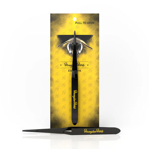 Honeybee Herb Stainless Steel Dab Tools - Style:Tweezers Straight - Color:Black