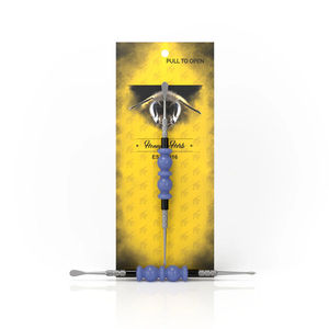 Honeybee Herb Glass Dab Tools - Style:Bliss - Color:Light-Blue