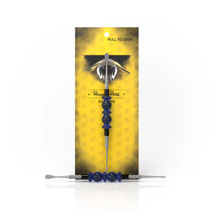 Honeybee Herb Glass Dab Tools - Style:Bliss - Color:Blue