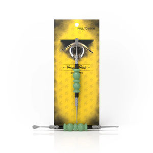 Honeybee Herb Glass Dab Tools - Style:Bliss - Color:Green