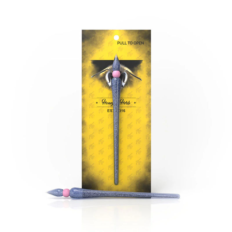 Honeybee Herb Glass Dab Tools - Style:Uv Wand - Color:Blue