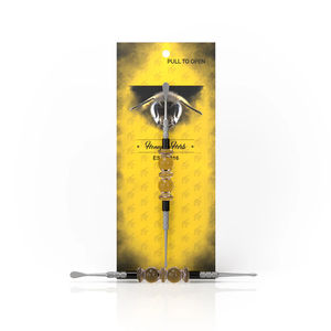 Honeybee Herb Glass Dab Tools - Style:Bliss - Color:Pink