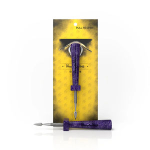 Honeybee Herb Dab Tools - Style:Classic Resin Handle - Color:Violet