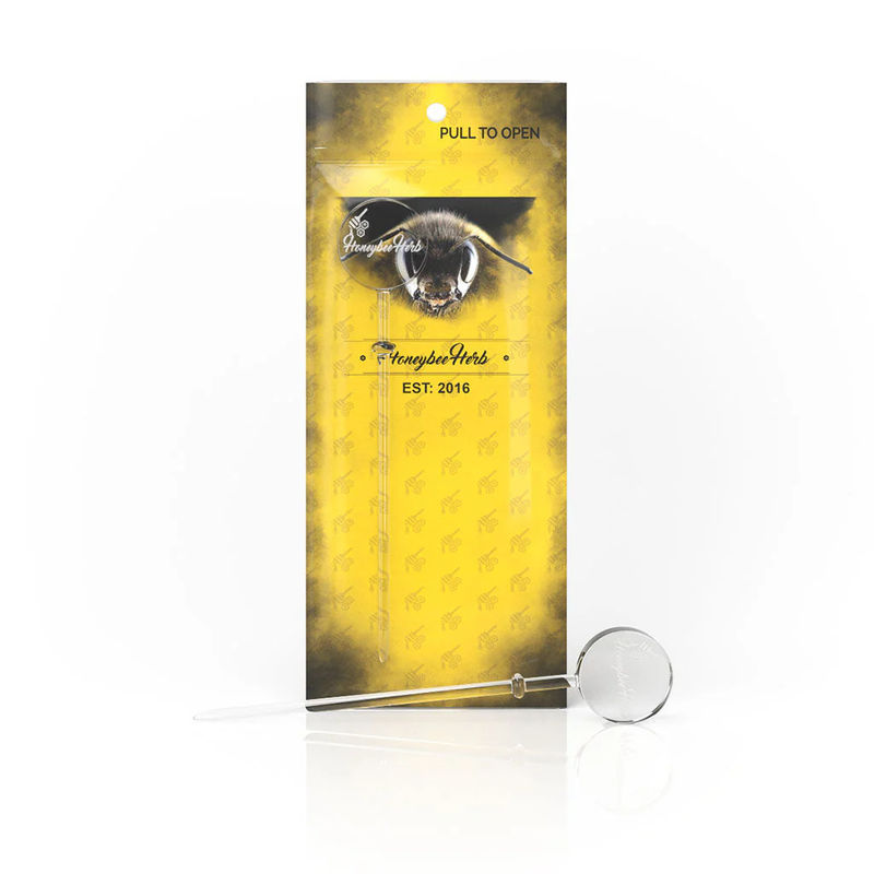 Honeybee Herb Quartz Dab Tools - Style:Side Top Carb Cap