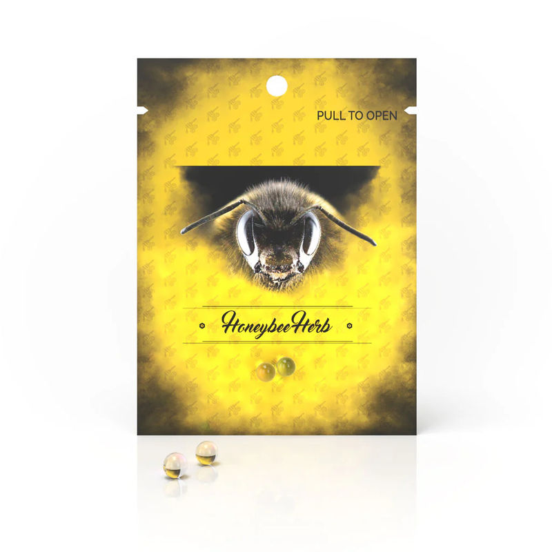 Honeybee Herb Quartz Inserts & Pearls - Style:2-Piece Honey Terp pearls (4mm) - Color:Clear