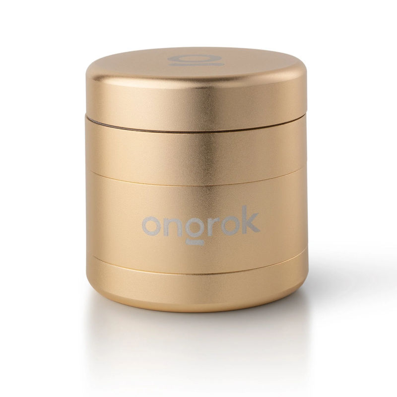Ongrok 4-Piece EZ Grinder - Color:Gold