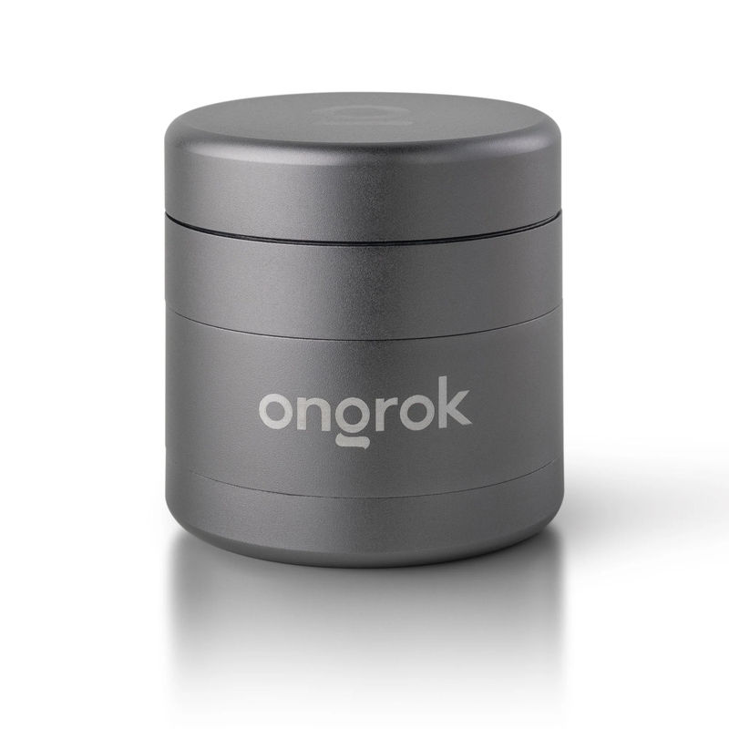 Ongrok 4-Piece EZ Grinder - Color:Silver