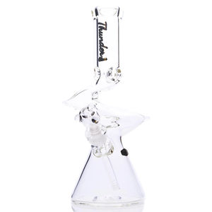 Thunder Glass Zong Beaker Bong - Size:18" (9MM Thick)