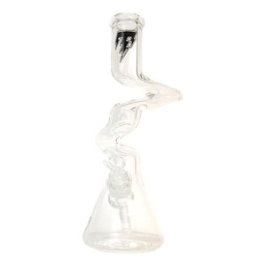 Thunder Glass Zong Beaker Bong - Size:14" (5MM Thick)