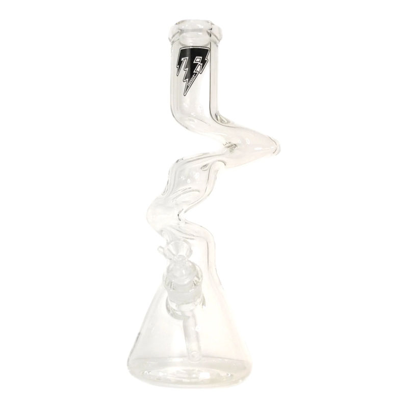 Thunder Glass Zong Beaker Bong - Size:14" (5MM Thick)
