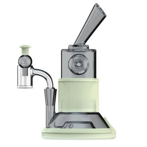 Softglass Aura Tandem Dab Rig - Size:10mm