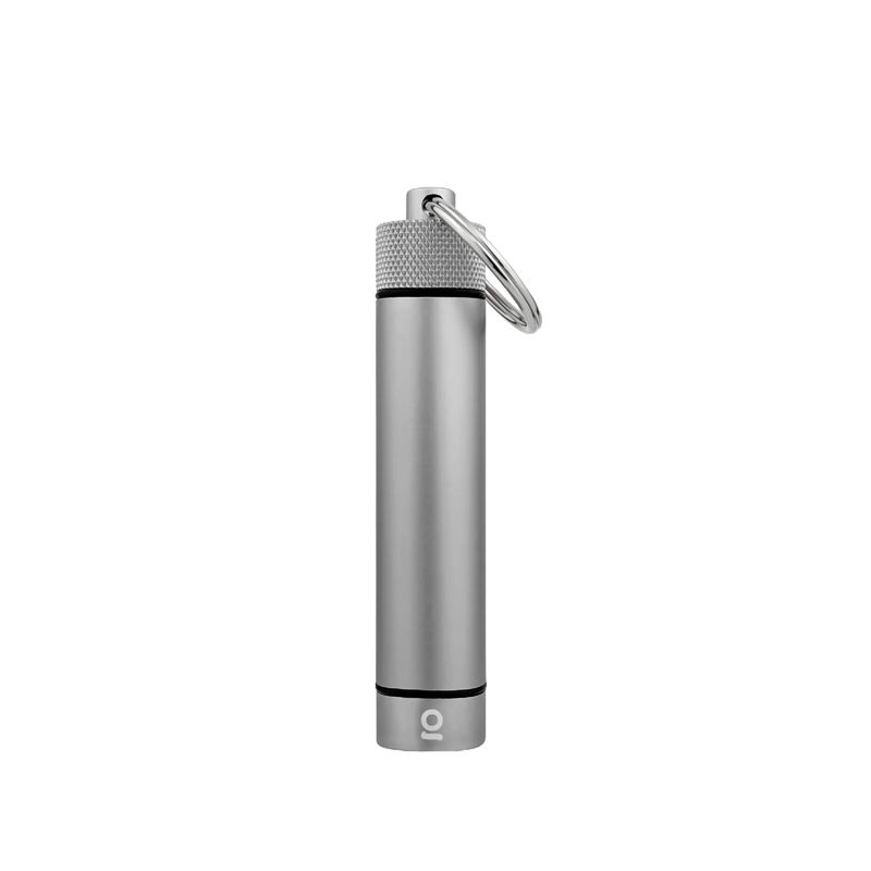 Ongrok Aluminum Storage Keychain - Color:Silver