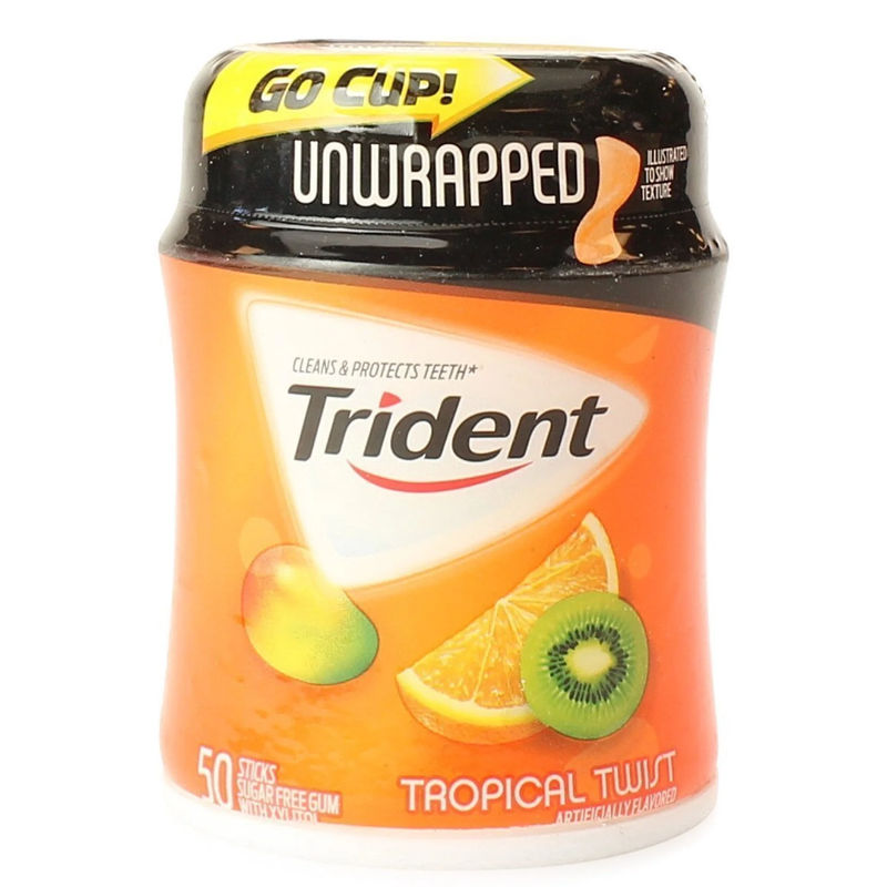 Trident Tropical Twist Gum Stash Can