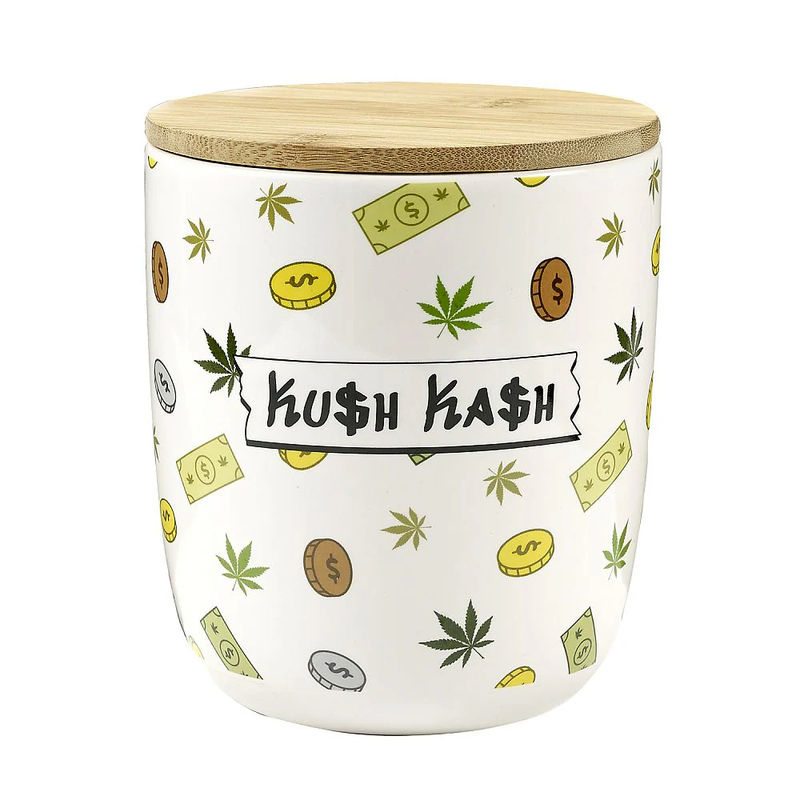 Roast & Toast Novelty Stash Jar - Design:Kush Kash