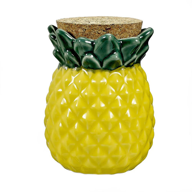 Roast & Toast Novelty Stash Jar - Design:Pineapple