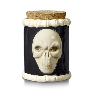 Roast & Toast Novelty Stash Jar - Design:Skull & Bones