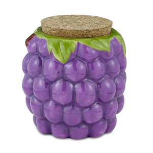 Roast & Toast Novelty Stash Jar - Design:Grapes