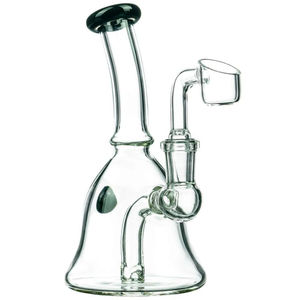 CaliConnected 6.5” Bell Base Dab Rig ?? - Color:Onyx (Black)