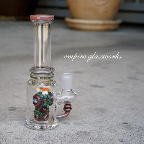 Empire Glassworks Renew the Redwoods Beaker Bong 