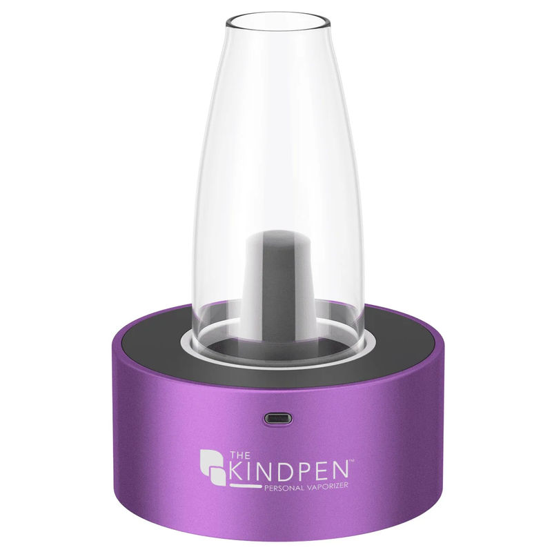 Kind Pen Gags E-Rig with Detachable Glass Top ? - Color:Purple