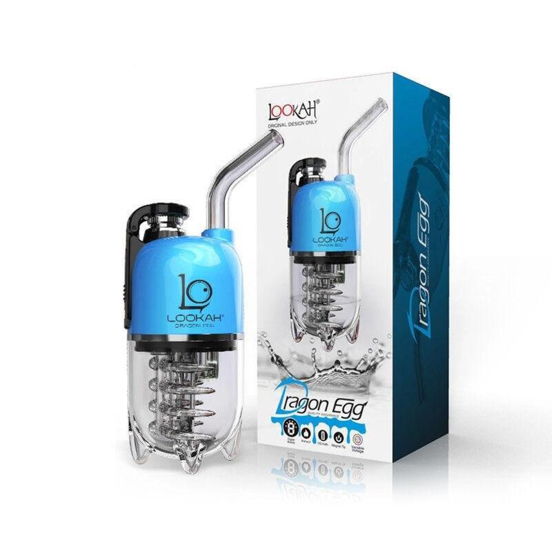 Lookah Dragon Egg Electric Dab Rig ? - Color:Blue
