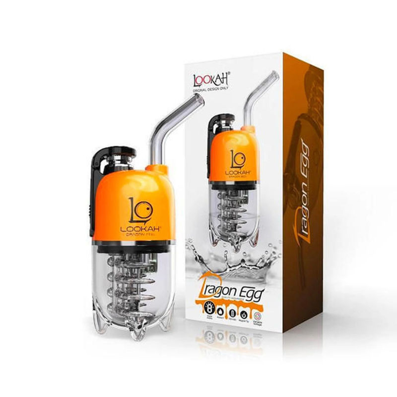 Lookah Dragon Egg Electric Dab Rig ? - Color:Orange